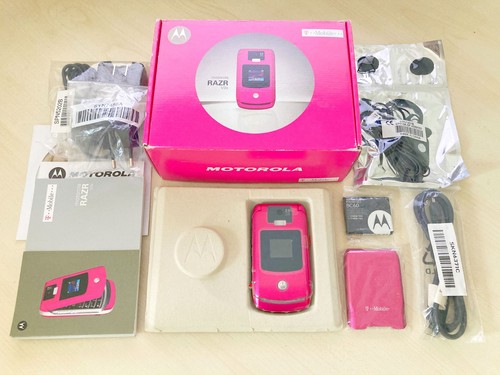 Motorola razr v3x - pink, brand